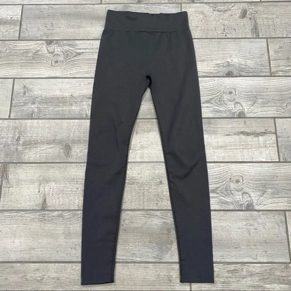 *Lowest possible price* | Dark Gray High Waisted New Mix Leggings - Picture 2 of 11